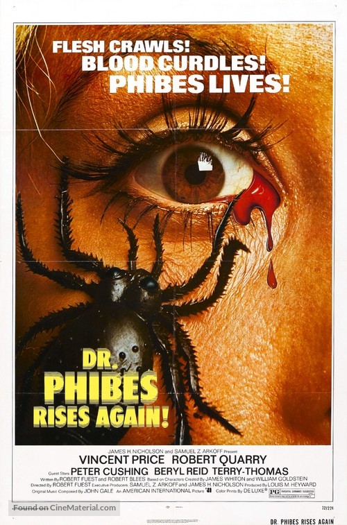 Dr. Phibes Rises Again - Movie Poster