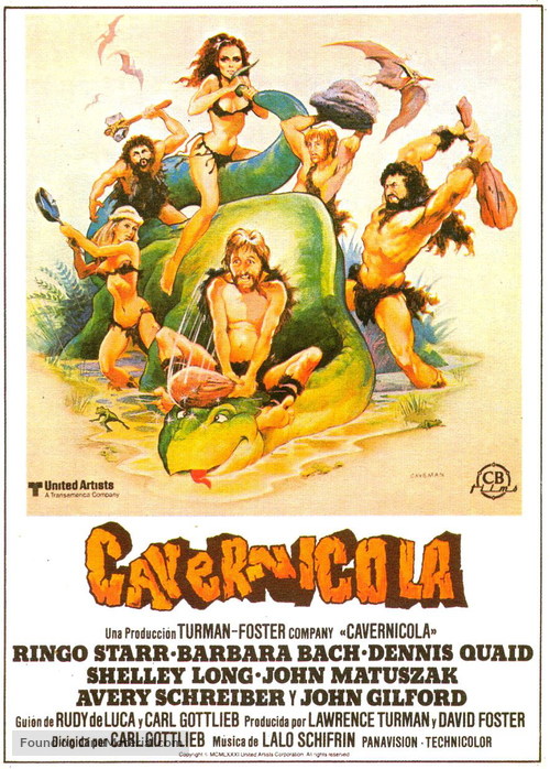 Caveman - Spanish Movie Poster
