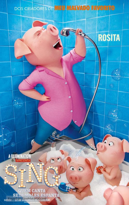 Sing - Brazilian Movie Poster