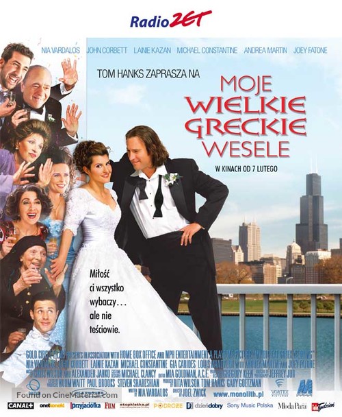 My Big Fat Greek Wedding - Polish Movie Poster