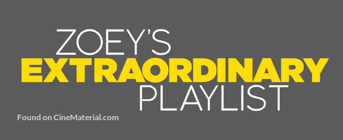 &quot;Zoey&#039;s Extraordinary Playlist&quot; - Logo