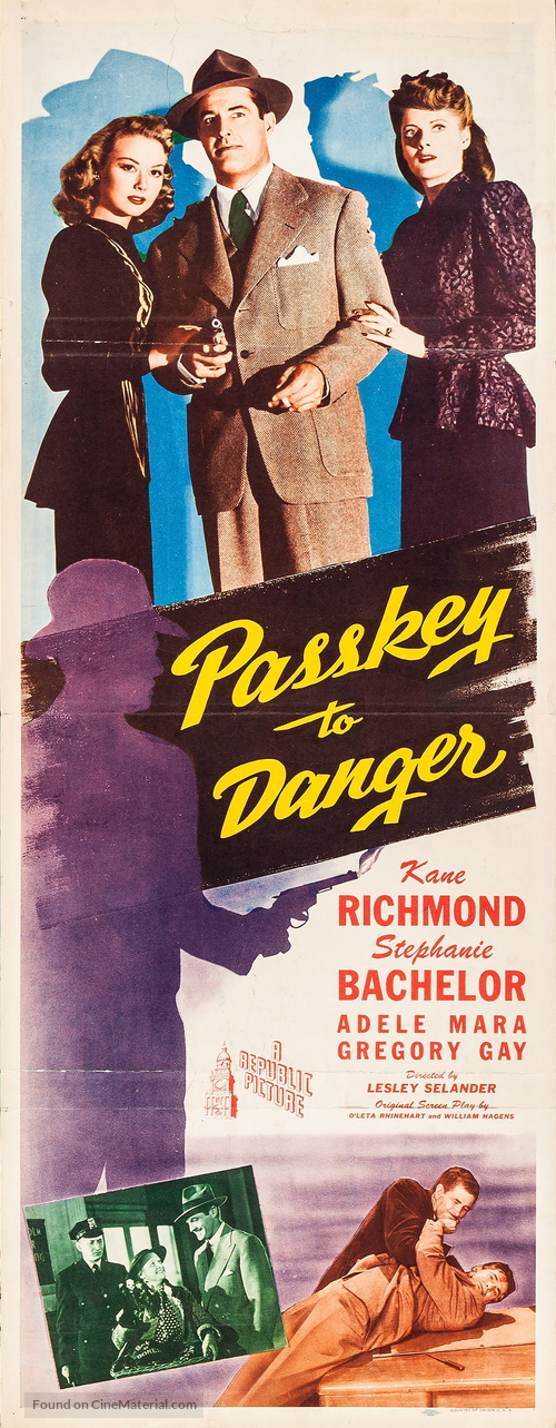 Passkey to Danger - Movie Poster