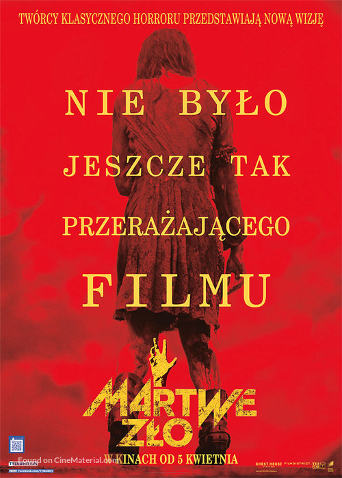 Evil Dead - Polish Movie Poster
