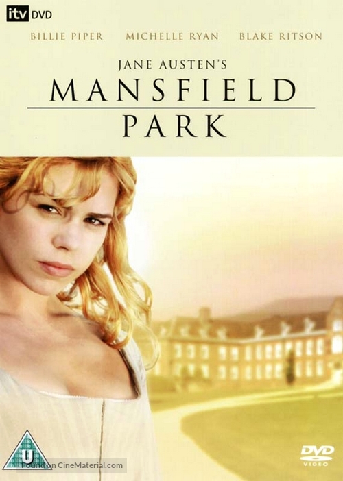 Mansfield Park - British DVD movie cover