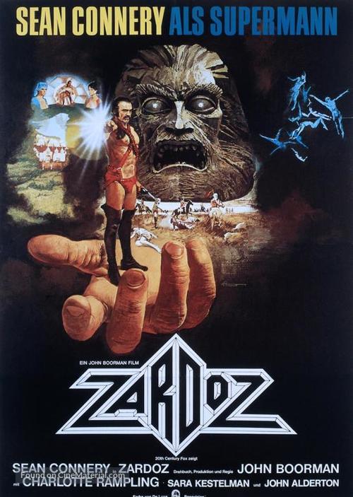 Zardoz - German Movie Poster