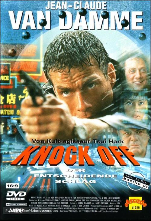 Knock Off - German DVD movie cover