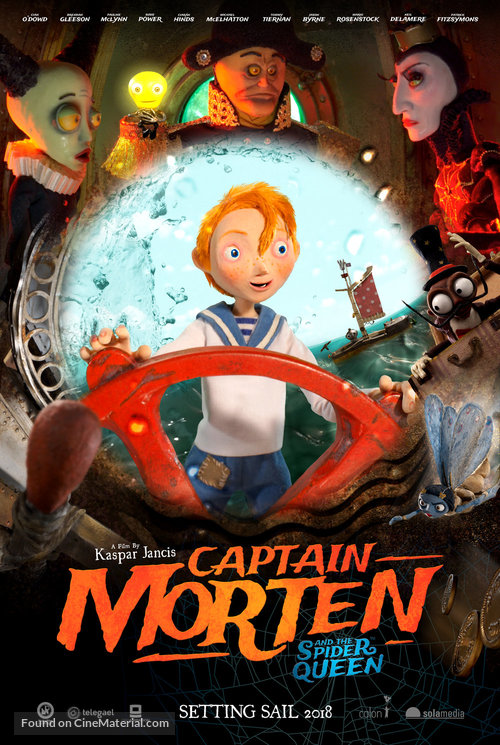 Captain Morten and the Spider Queen - Estonian Movie Poster