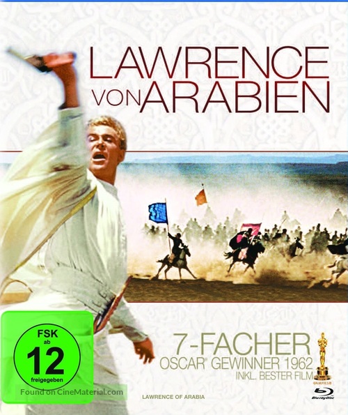 Lawrence of Arabia - German Blu-Ray movie cover