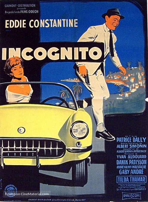 Incognito - French Movie Poster