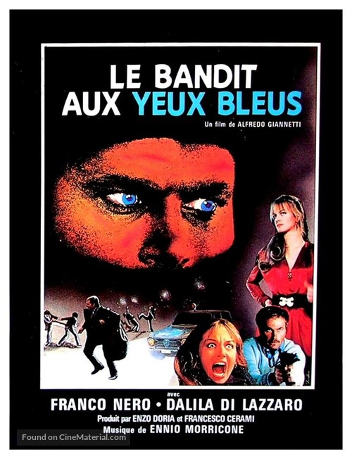 Il bandito dagli occhi azzurri - French Movie Poster