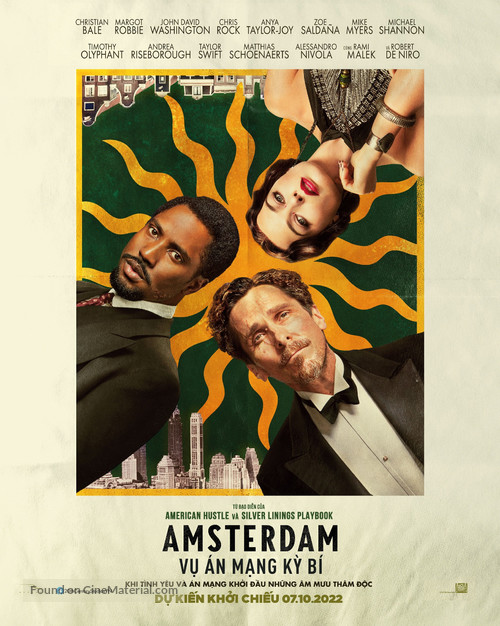 Amsterdam - Vietnamese Movie Poster