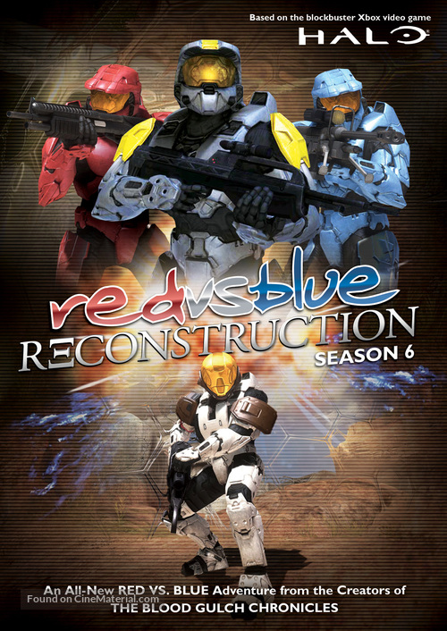 Red vs. Blue: Reconstruction - DVD movie cover