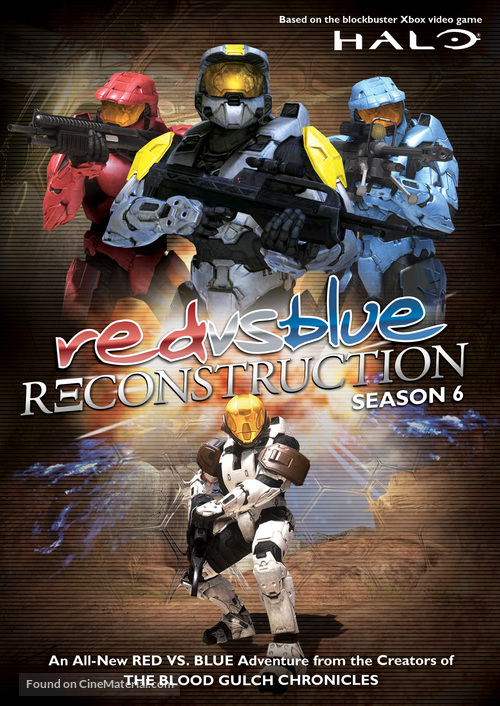 Red vs. Blue: Reconstruction - DVD movie cover