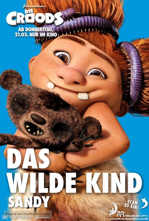 The Croods - German Movie Poster