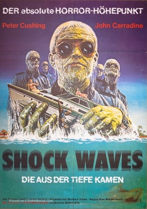 Shock Waves - German Movie Poster