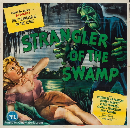 Strangler of the Swamp - Movie Poster