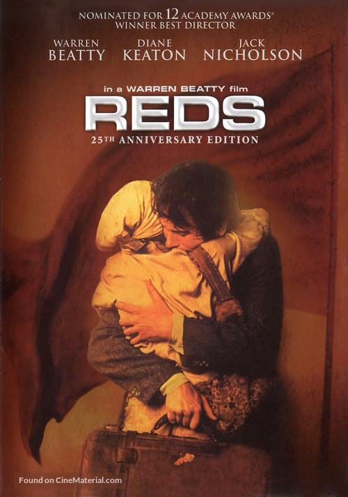 Reds - DVD movie cover