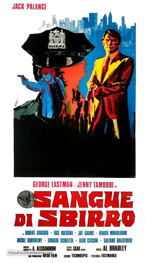 Sangue di sbirro - Italian Movie Poster