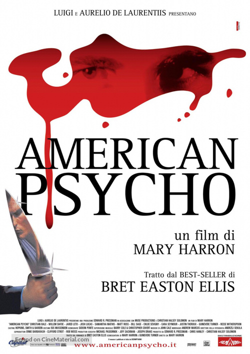 American Psycho - Italian Movie Poster