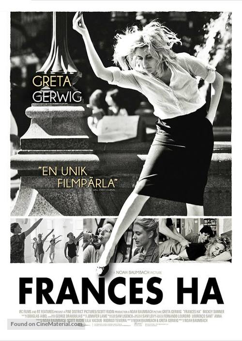 Frances Ha - Swedish Movie Poster