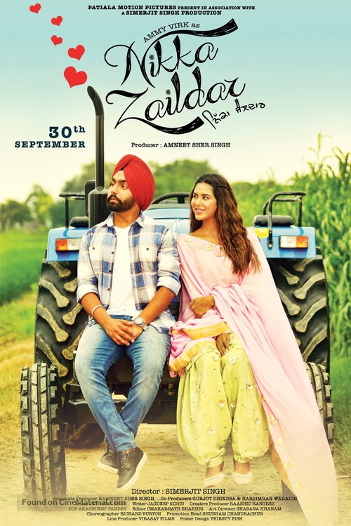 Nikka Zaildar - Indian Movie Poster