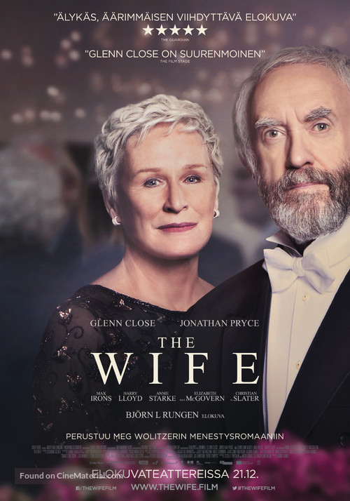 The Wife - Finnish Movie Poster