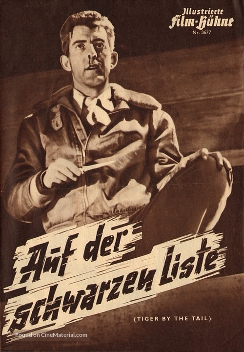 Tiger by the Tail - German poster