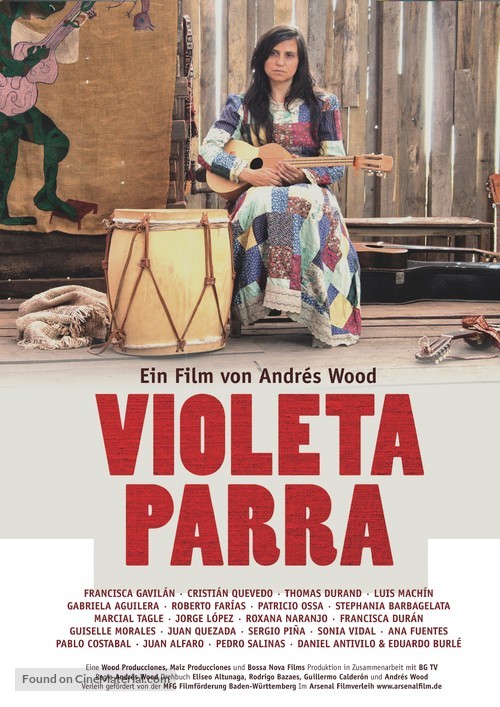 Violeta se fue a los cielos - Austrian Movie Poster