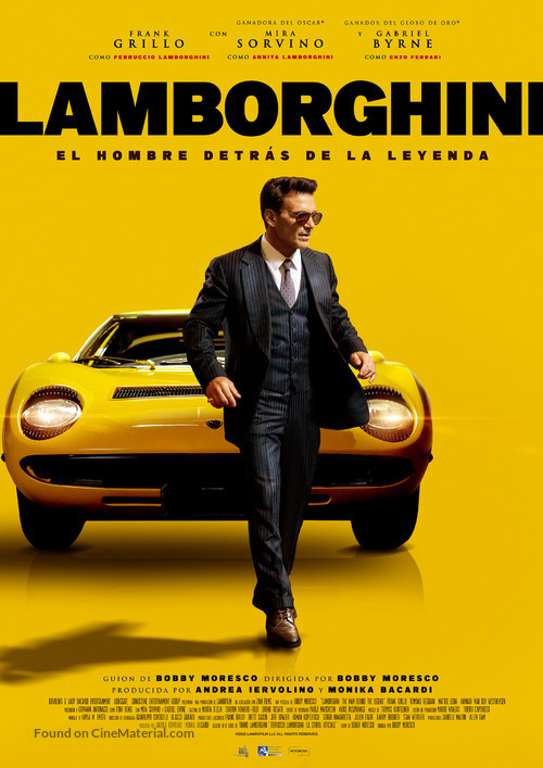 Lamborghini - Spanish Movie Poster