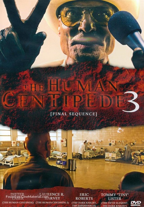 The Human Centipede III (Final Sequence) - German DVD movie cover