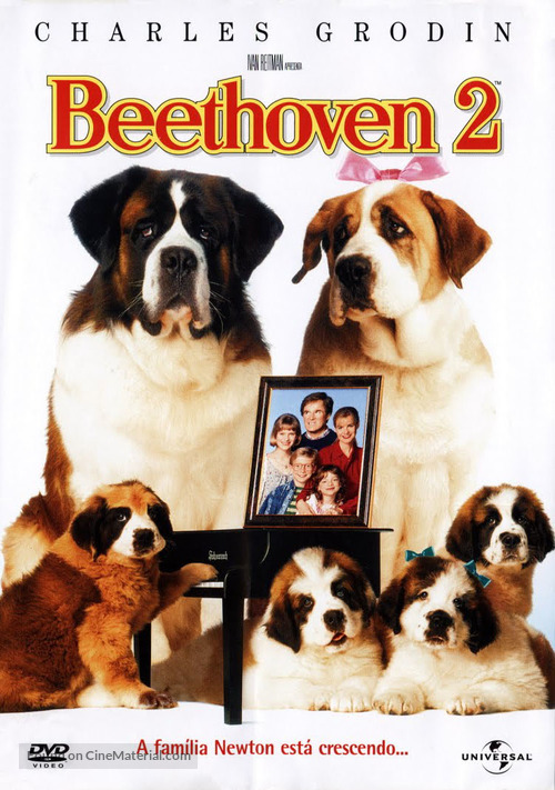 Beethoven&#039;s 2nd - Argentinian DVD movie cover