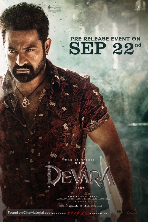 Devara Part 1 - Indian Movie Poster