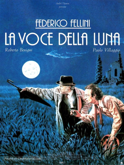 Voce della luna, La - French Movie Poster