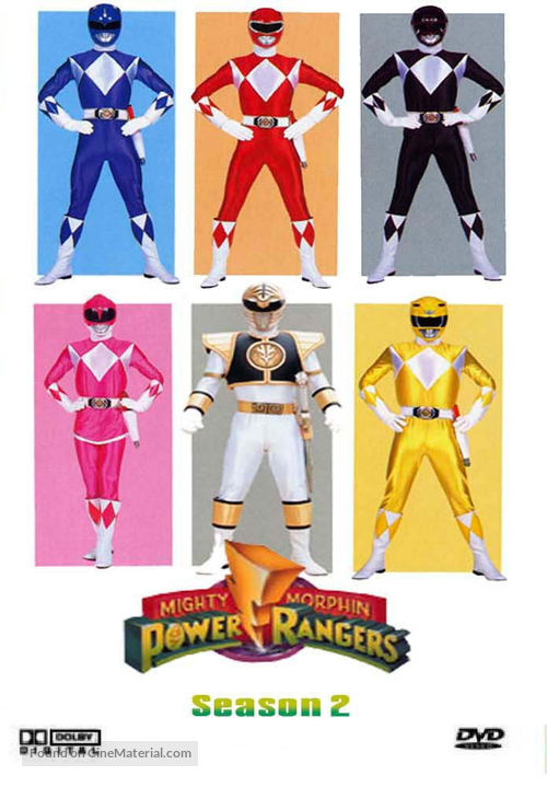 &quot;Mighty Morphin&#039; Power Rangers&quot; - DVD movie cover