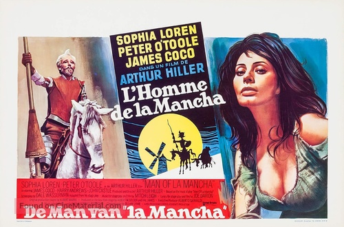 Man of La Mancha - Belgian Movie Poster