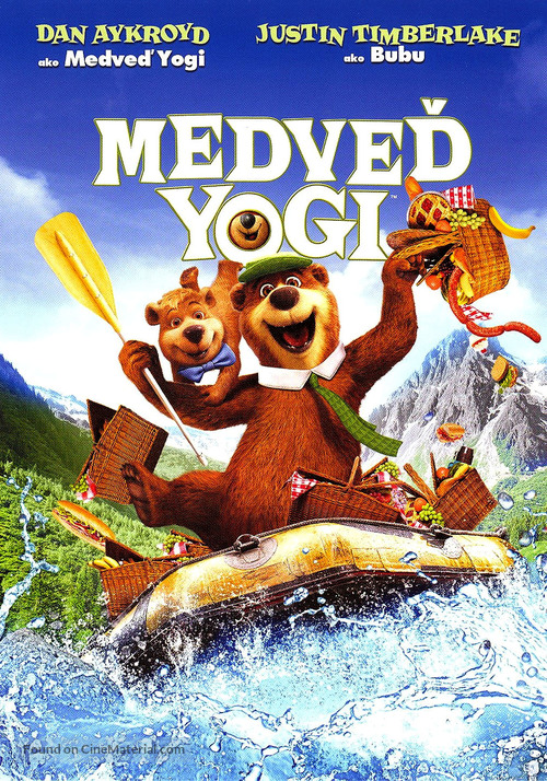 Yogi Bear - Czech DVD movie cover