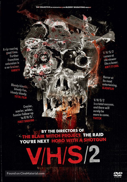 V/H/S/2 - Finnish DVD movie cover