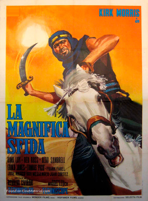 La magnifica sfida - Italian Movie Poster