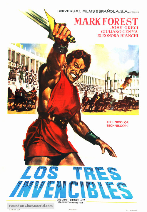Maciste, l&#039;eroe pi&ugrave; grande del mondo - Spanish Movie Poster