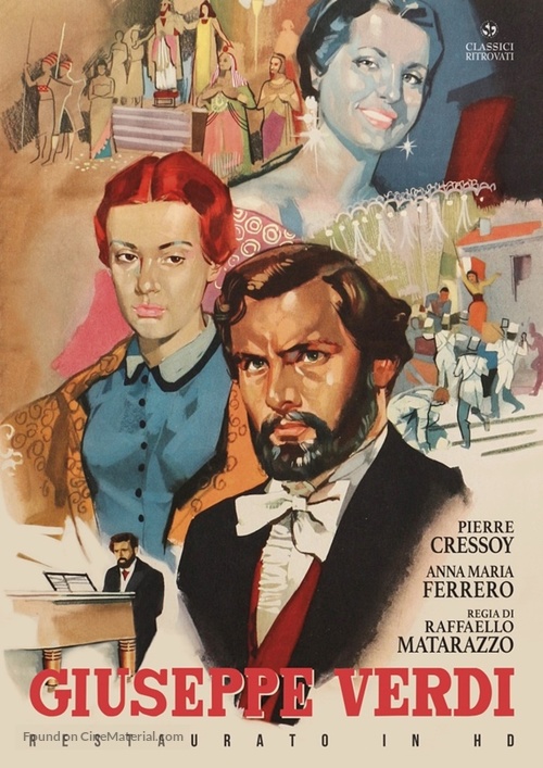 Giuseppe Verdi - Italian DVD movie cover