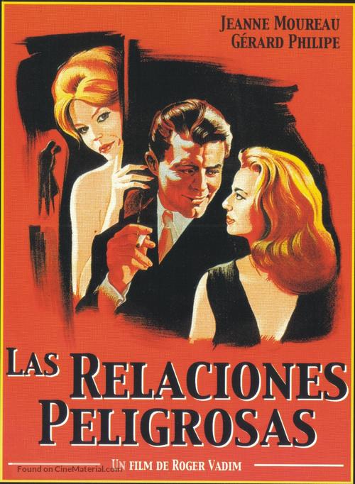 Les liaisons dangereuses - Spanish Movie Poster