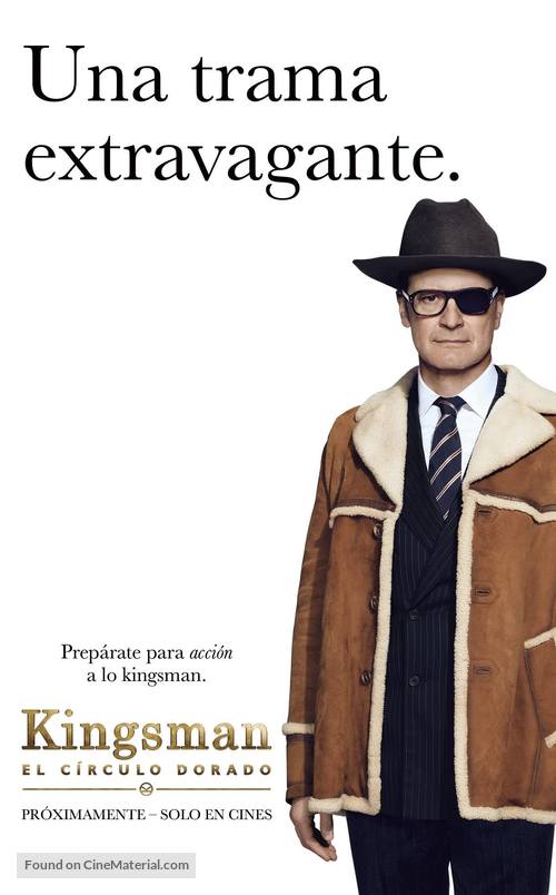 Kingsman: The Golden Circle - Argentinian Movie Poster