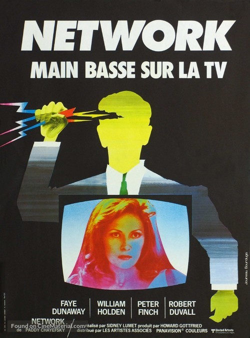 Network - French Movie Poster