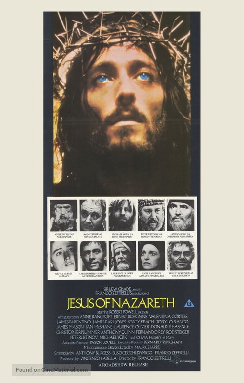 &quot;Jesus of Nazareth&quot; - Australian Movie Poster