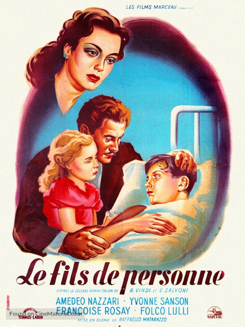 I figli di nessuno - French Movie Poster