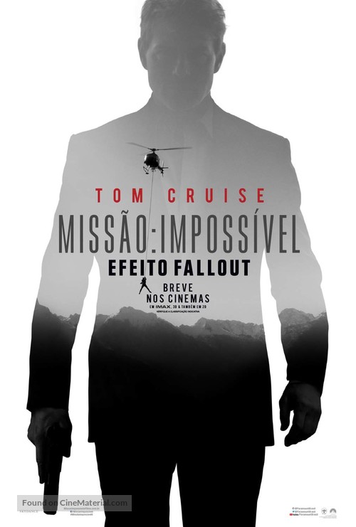 Mission: Impossible - Fallout - Brazilian Movie Poster