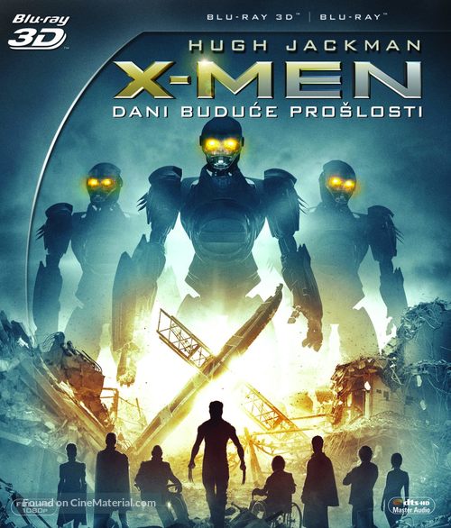 X-Men: Days of Future Past - Croatian Blu-Ray movie cover