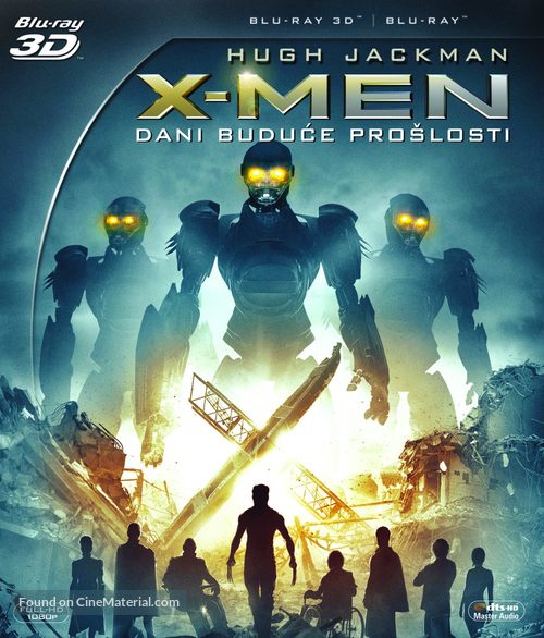 X-Men: Days of Future Past - Croatian Blu-Ray movie cover