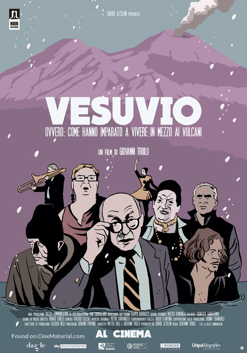 Vesuvio or: How They Learned to Live Between Volcanoes - Italian Movie Poster