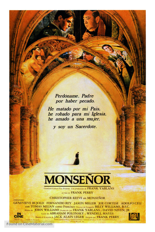 Monsignor - Spanish Movie Poster